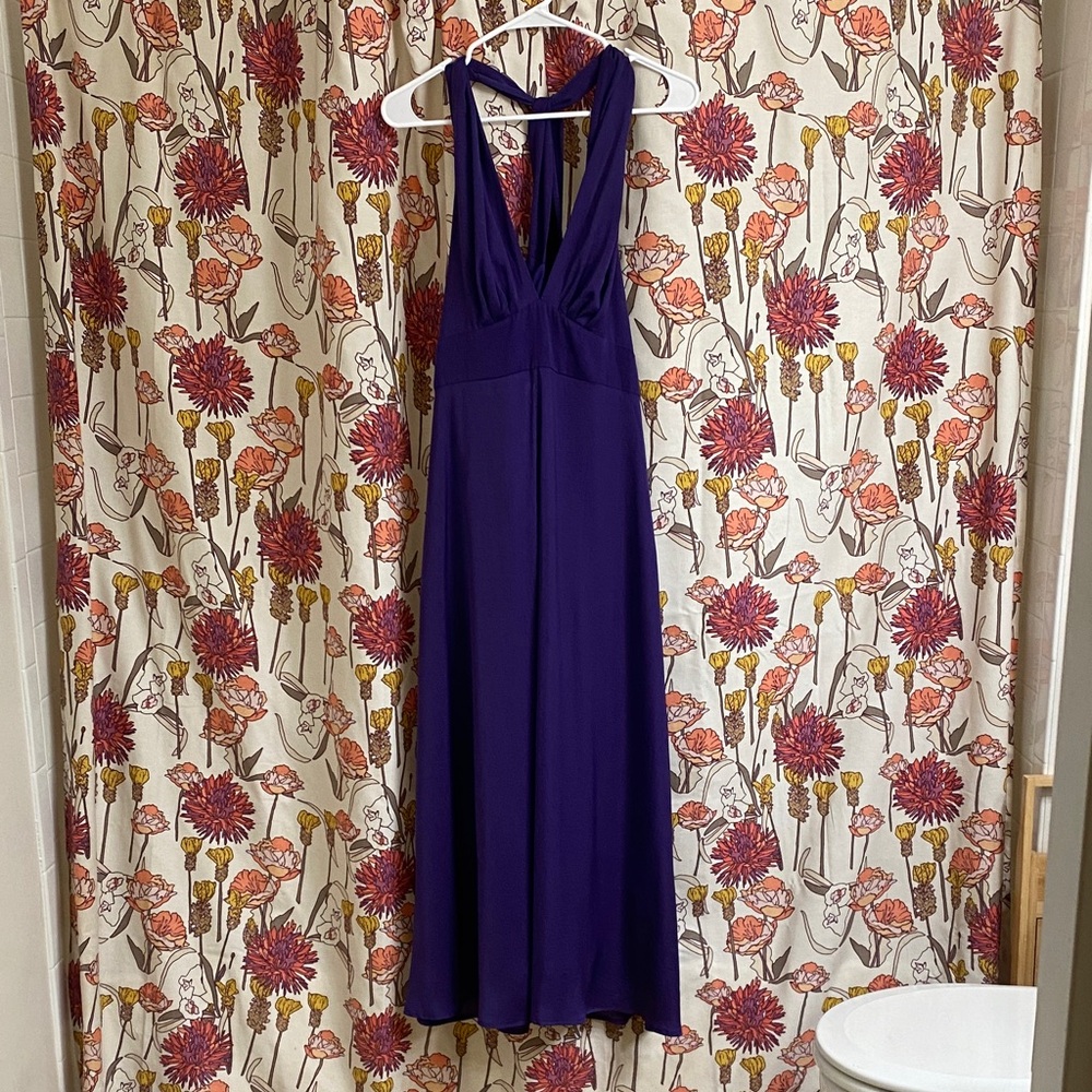 Deep Purple Banana Republic Dress
